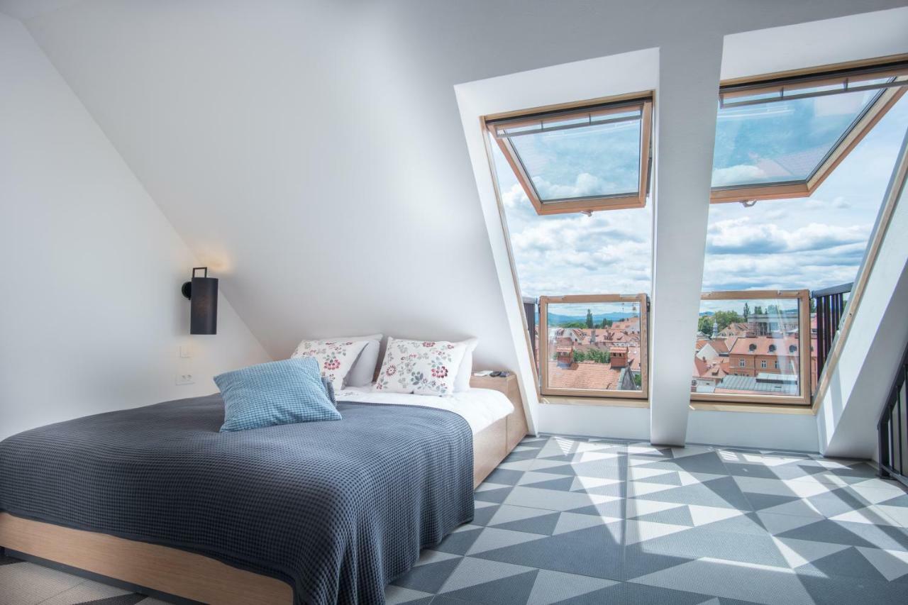 Stella Sky Apartment Ljubljana Exterior foto