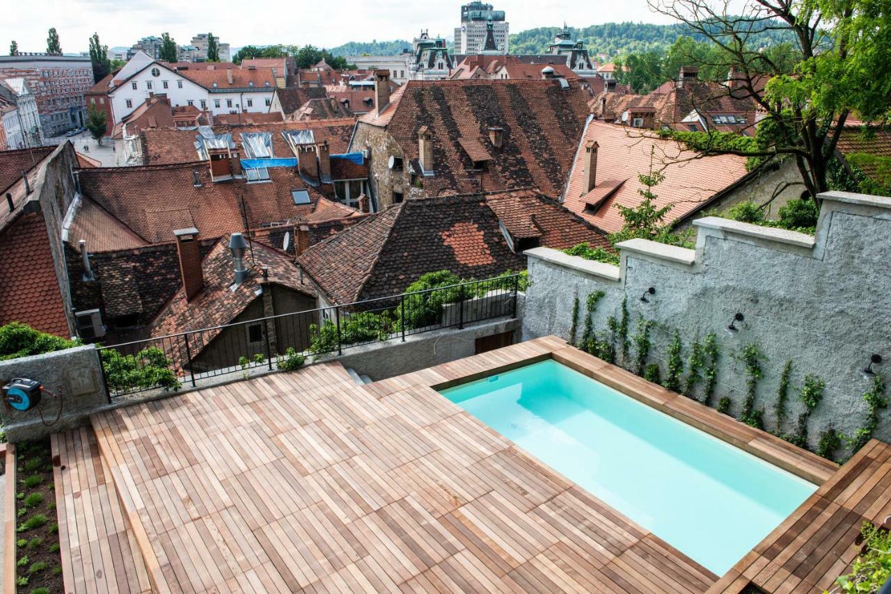 Stella Sky Apartment Ljubljana Exterior foto